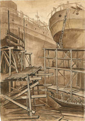 Морозов Константин Феофанович. На верфи 